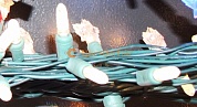 Влагозащищённая Светодиодная Гирлянда LED-PL-5ММ-8"-G-100-240V-18-WW/GR