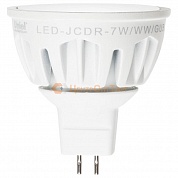 Лампа светодиодная GU5.3 175-265В 7Вт 4500K LED-JCDR-7W/NW/GU5.3/FR ALM01WH