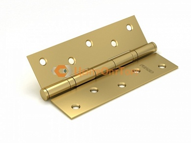 Петля универсальная Fuaro (Фуаро) 2BB 125x75x2,5 SB (мат. золото)