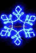 Светодиодная снежинка 79х69см LED-XM(FR)-2D-CK022--30''-B-F(W)