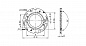 47.360.2100.50 BJB Соединительный элемент COB Ø 50 мм для светодиодной матрицы 28 x 28 мм