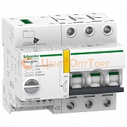 Автоматический выключатель 40A B Ti24 3 полюса Schneider Electric, серия Reflex iC60H