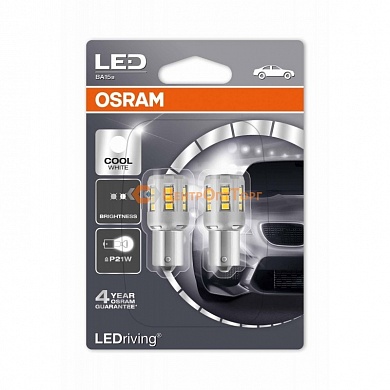 OSRAM LEDriving - Standard (P21W, 7456CW-02B)