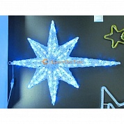 Звезда 3D  PHS-035-220V BLUE+WHITE