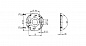 47.360.1030.50 BJB Соединительный элемент COB Ø 35 мм для светодиодной матрицы 15,85 x 15,85 мм