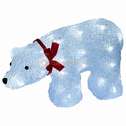 Зверь световой Белый медведь (23 см) ULD 7954