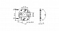 47.360.1020.50 BJB Соединительный элемент COB Ø 35 мм для светодиодной матрицы 13,5 x 13,5 мм