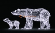 Композиция "Медведица с медвежонком" медведица 1х1,7 м, медвежонок  0,7х1м