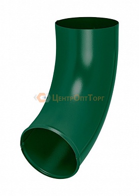 Отвод трубы Аквасистем RAL 6005 (Зеленый) 90/125