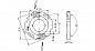 47.319.2141.50 BJB Соединительный элемент COB Ø 50 мм для светодиодной матрицы 23,85 x 23,85 мм