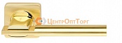 Ручка раздельная Armadillo (Армадилло) TRINITY SQ005-21SG/GP-4 матовое золото/золото