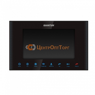 QM-H100C/M_K_EXEL-B Видеодомофон цветной 4-x проводный, с экраном 4.3’’ TFT LCD (1024х600) и поддержкой SD-карты.