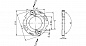 47.319.2151.50 BJB Соединительный элемент COB Ø 50 мм для светодиодной матрицы 27,35 x 27,35 мм