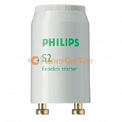 PHILIPS   S2    4 - 22W   110 - 240V  (25Х20) - стартер