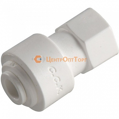 Фиттинг прямой 3/8"-1/2"(трубка-резьба)