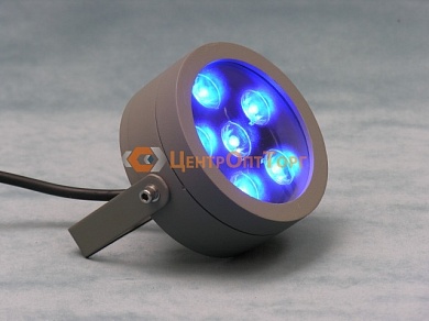 Светодиодный прожектор  LED 24V синий