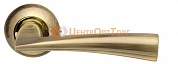 Ручка раздельная Armadillo (Армадилло) Columba LD80-1AB/GP-7 бронза/золото