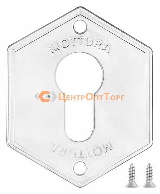 Накладка на Mottura (Моттура) цилиндр 95.297 (ХРОМ), 1 шт