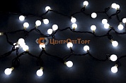 Влагозащищенная светодиодная гирлянда  LED-PLR-100-15M-240V-W/BL