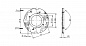 47.360.2050.50 BJB Соединительный элемент COB Ø 50 мм для светодиодной матрицы 23,85 x 23,85 мм