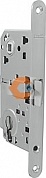 LH 40-50 Armadillo (Армадилло) SN SKIN Замок межкомнатный под цилиндрический механизм с планкой (матовый никель)