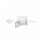 Legrand 771089 Лицевая панель TV-RD-SAT розетки белый