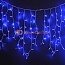 Светодиодные занавеси "Бахрома" LED-RPL-80-2М-240V синий