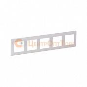 Legrand 754005 Рамка 5 постов Valena Life белый