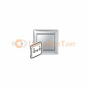 Legrand Valena 770142 Лицевая панель для розетки TV-R алюминий