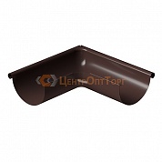 Угол внешний 90гр. D125 Docke STAL PREMIUM Шоколад
