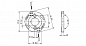 47.319.6111.50 BJB Соединительный элемент COB Ø 40 мм для светодиодной матрицы 18 x 18 мм