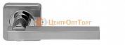 Ручка раздельная Armadillo (Армадилло) ORBIS SQ004-21SN/CP-3 матовый никель/хром